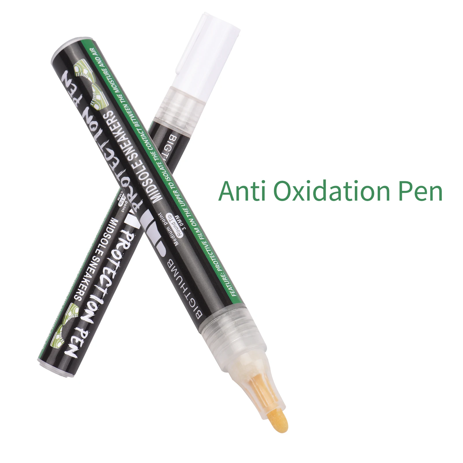 Premium Midsole Marker, Whitening Shoe Soles for Customization Paint on Leather, Suede, Fabric and Soft Foam