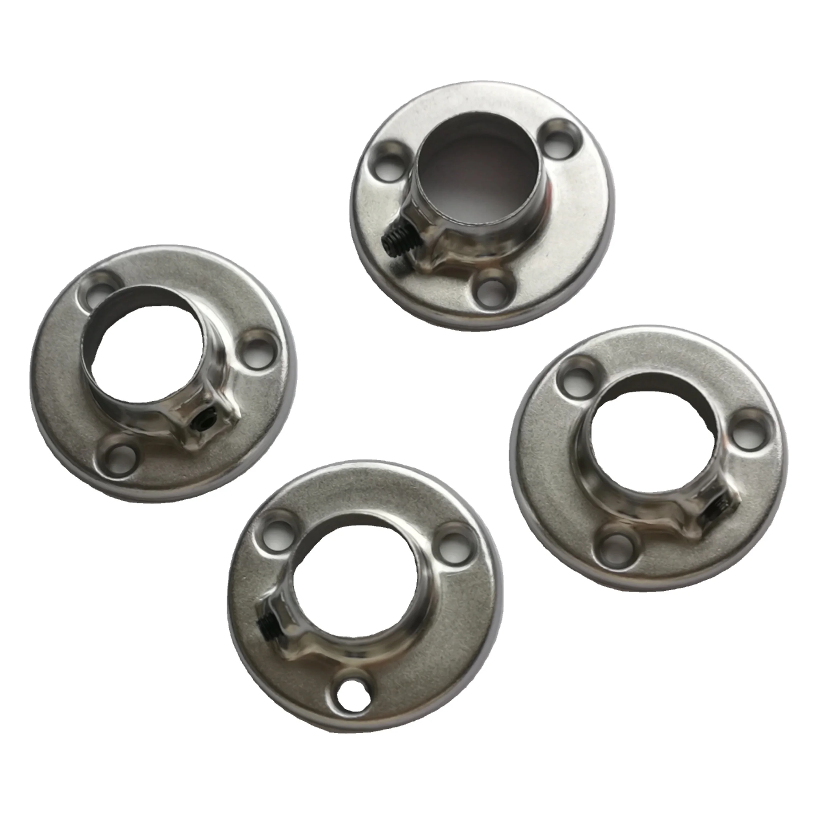 Best quality  Furniture Wardrobe Tube Holder High Quality Wardrobe hardware Flange