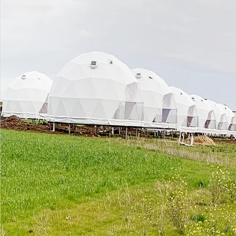 Сборный дом-купол из пенополистирола и для ресторана складной с ванной