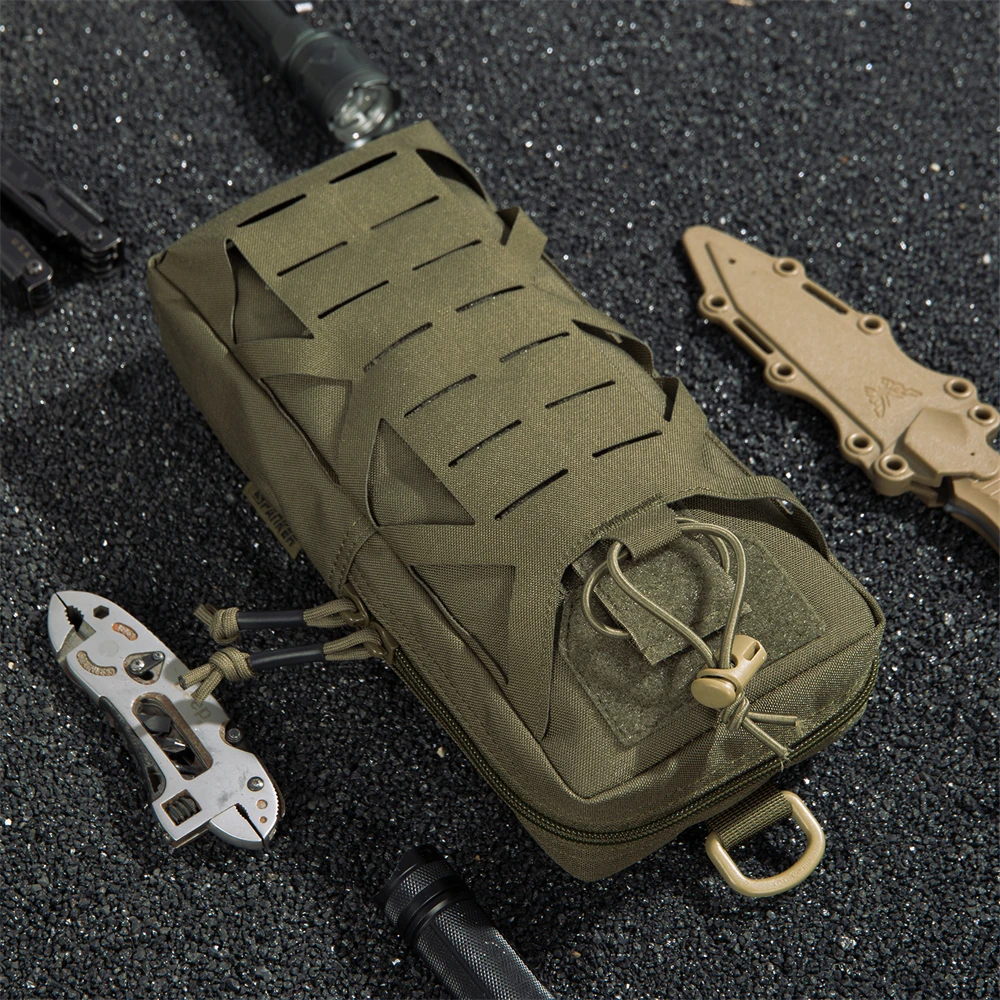 Factory sale molle waist packbag green EDC tactical utility pouch