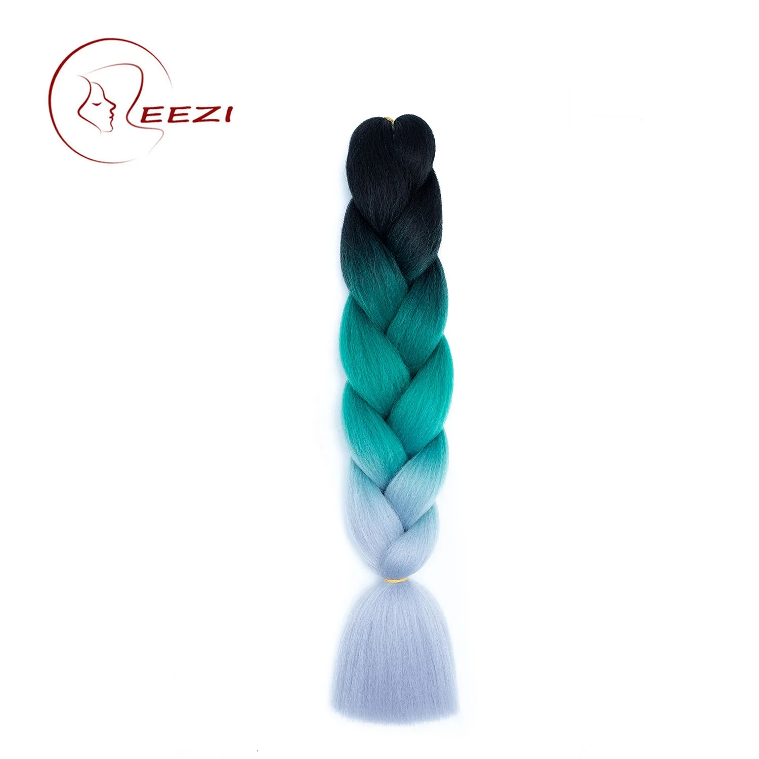 
LEEZI Wholesale C18 Color Dropshipping Jumbo Box Braid Styles 24 inch Xpression Hair Braiding Extensions 