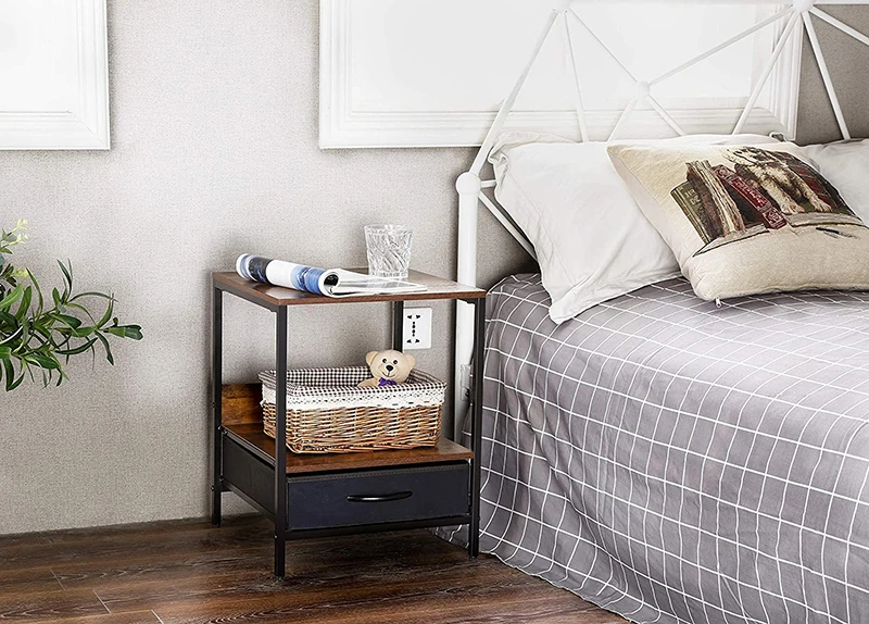 Отель Shagreen Открытый В индустриальном стиле антикварная французская прикроватная тумбочка Высокая космическая мебель