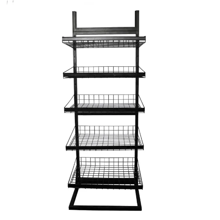 Hot sale easy to assemble metal display shelf metal shelves for the store warehouse supermarket