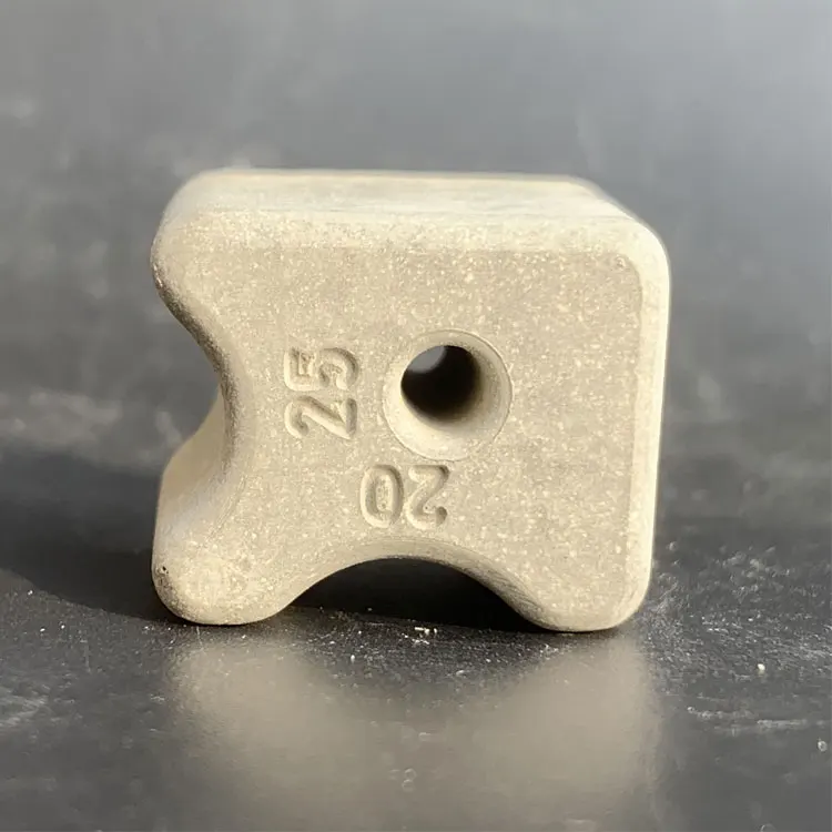 Multi Size reinforced Fiber Concrete Spacer 20/25mm