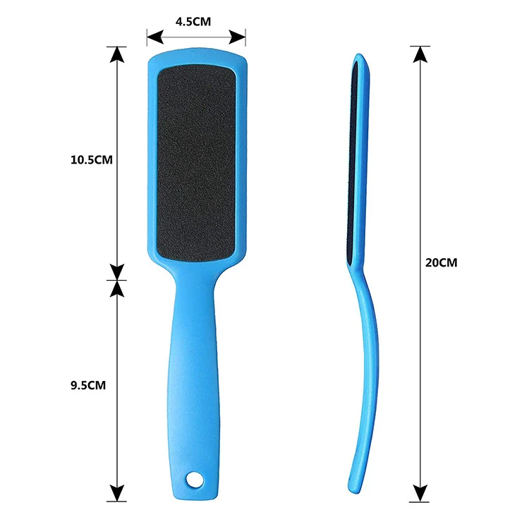 New hot sale foot file cleaning tool pedicure double side sandpaper feet rasp dead skin callus remover