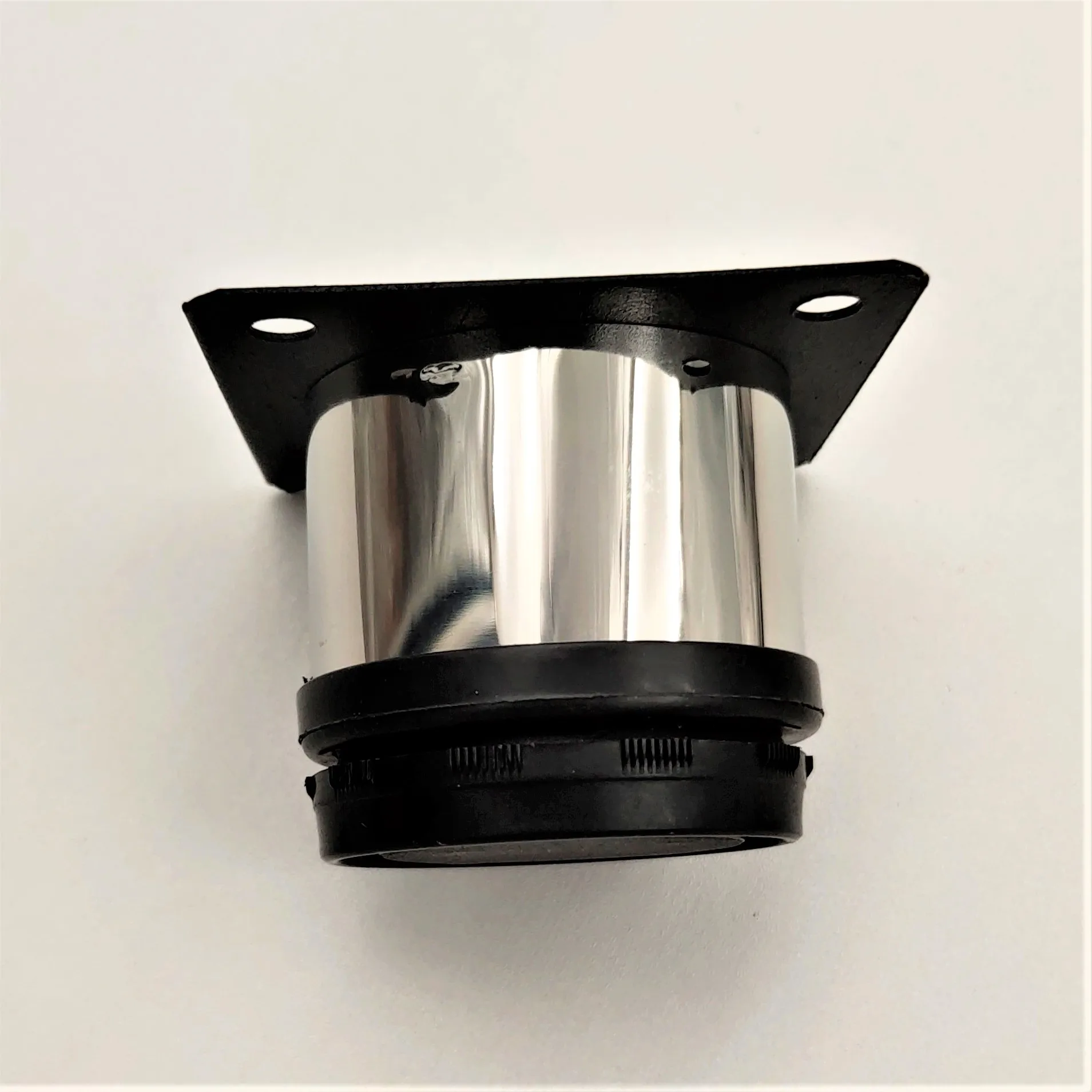 50mm Mirror Polished Metal Round Tube Legs Adjustable Stainless Steel Kitchen Cabinet Feet Round Stand Sofa Legs