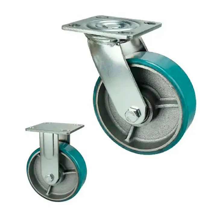 Custom Precision Metal Casting Service Cast Iron Parts Sand Casting Caster Wheels