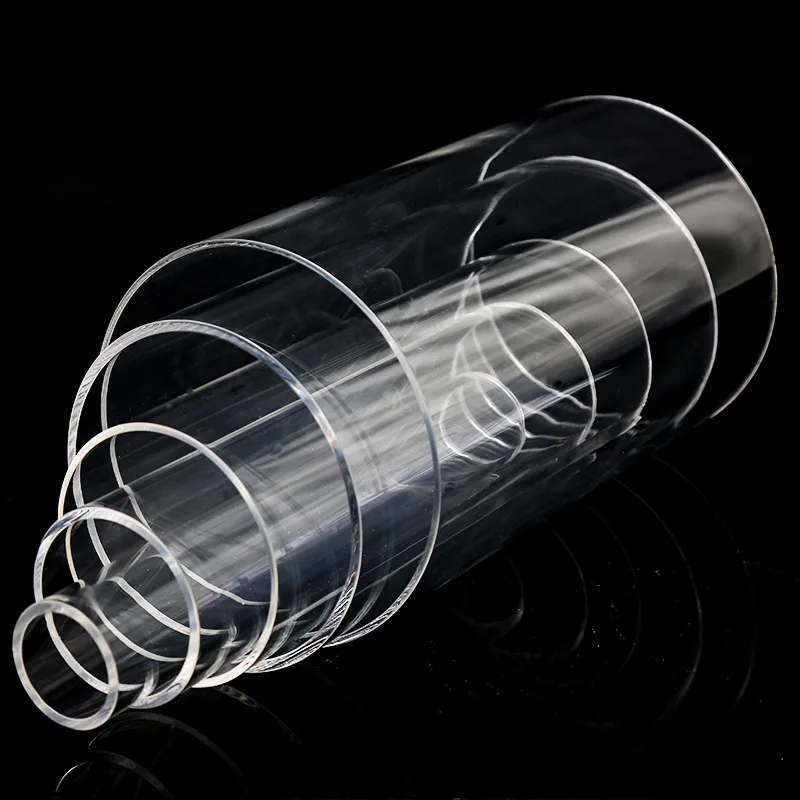 Manufacturer Price Clear Large Diameter Acrylic Tube Cylinder
