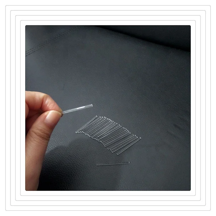 Small quartz light guide quartz rod