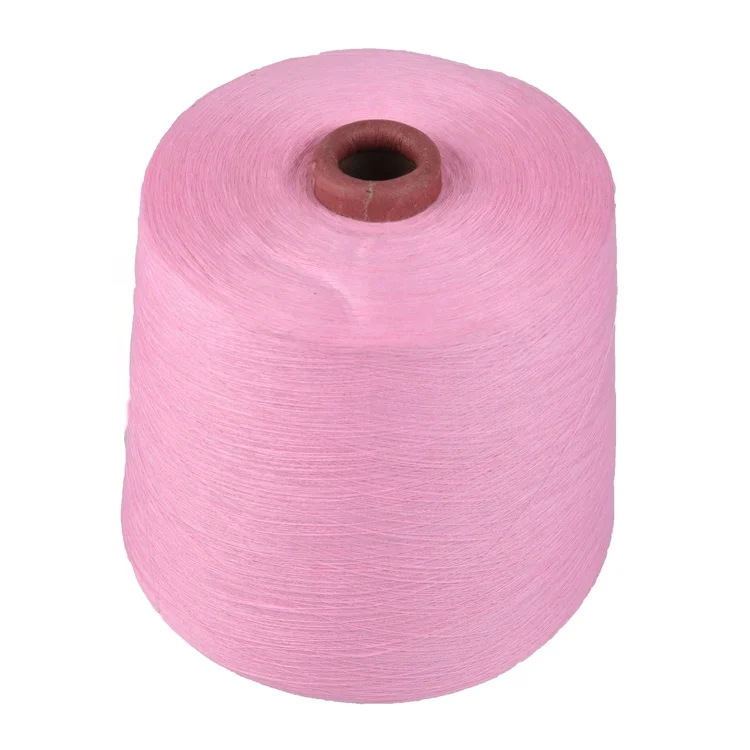 Customized 100% polyester spun yarn polyester spun yarn for socks