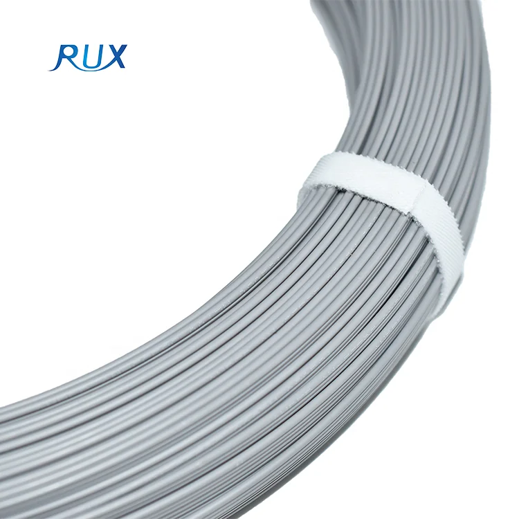 Waterproof Slim Connector Preterminated Compact Flat Drop Cable Fiber Optic Patch Cord