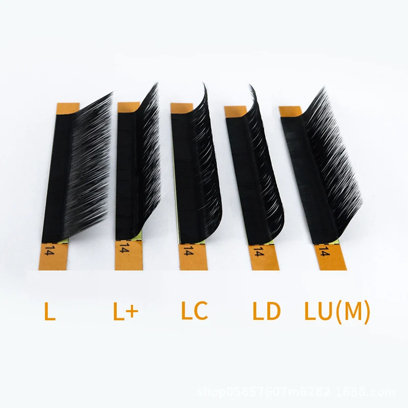Private Label L LC LD M B Curl Individual Lash Extension Cashmere Mink Classic Volume Eyelash Extensions