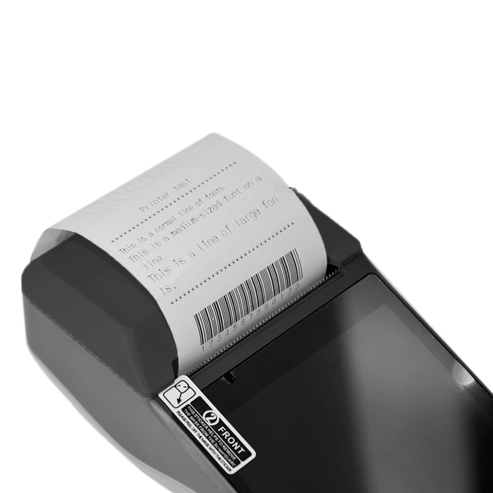 POS System For Car Parking Android Handheld POS System For Delivery Z300