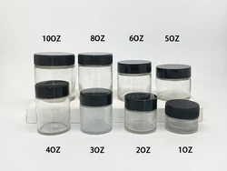 30ml 60ml 90ml 120ml glass child resistant 1oz 2oz 3oz 4oz dry flower jar airtight smellproof storage jar with childproof lid