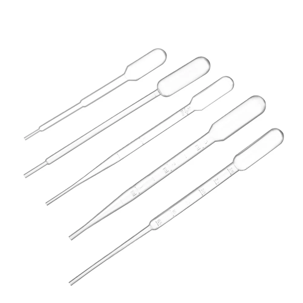 Factory Wholesale 1ml 2ml 3ml 5ml 10ml Transfer Pipette Plastic Dropper Plastic Pipette Pasteur Pipette