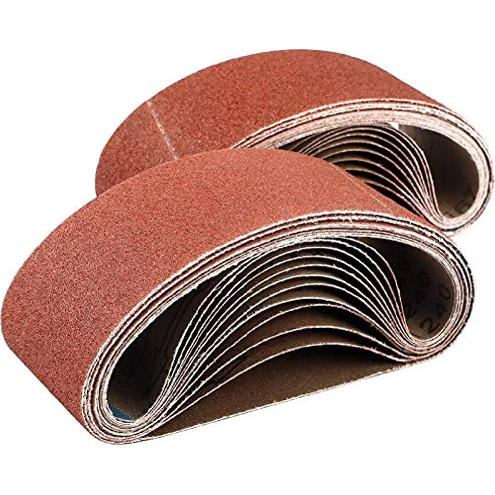 Sanding Belts 75x457mm Aluminum Oxide Sanding Belt Abrasive Belt Sander