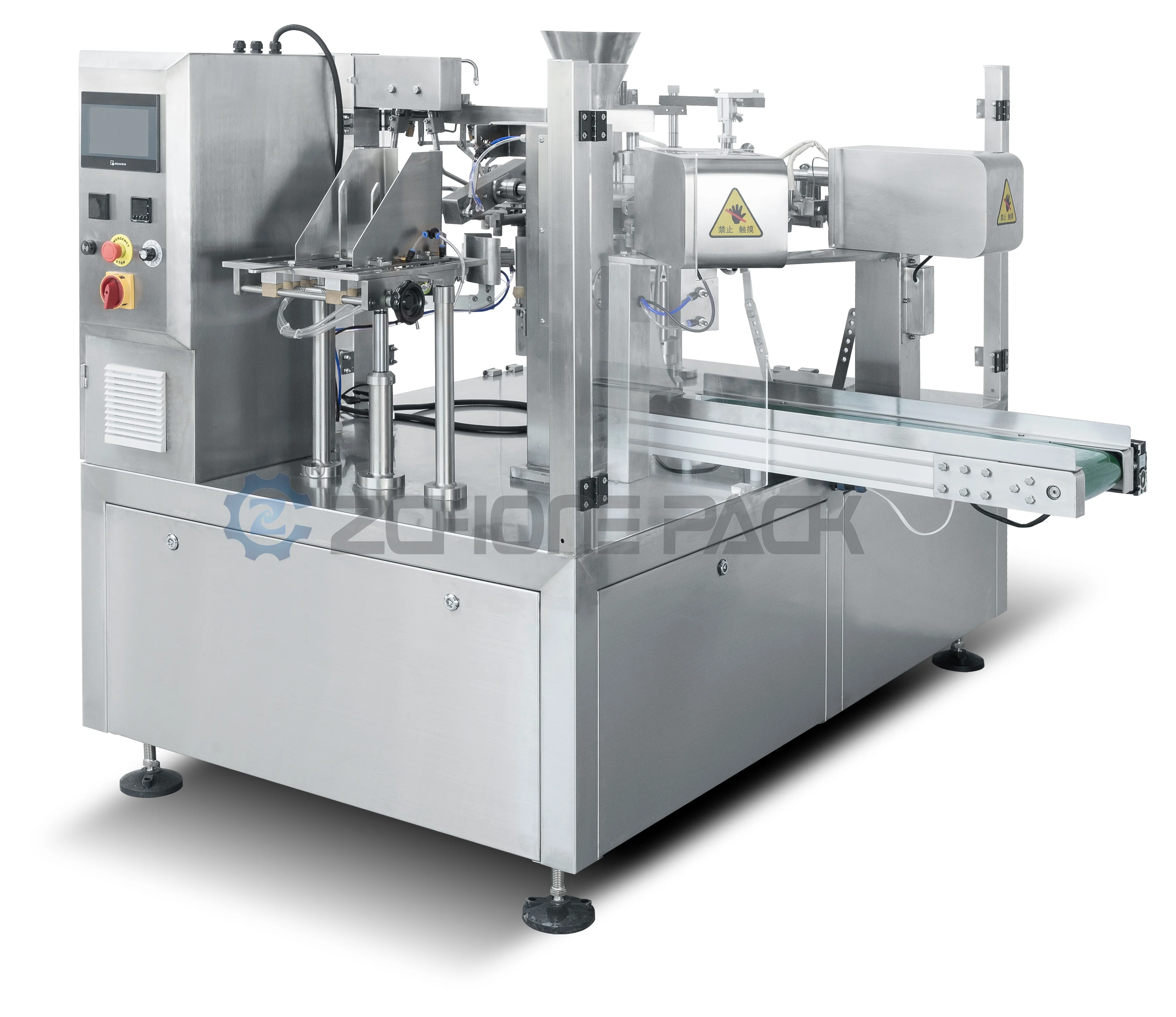 
Automatic High Speed Premade Pouch Banana Chips Corn Cheese Rotary Bag Packing Machine 
