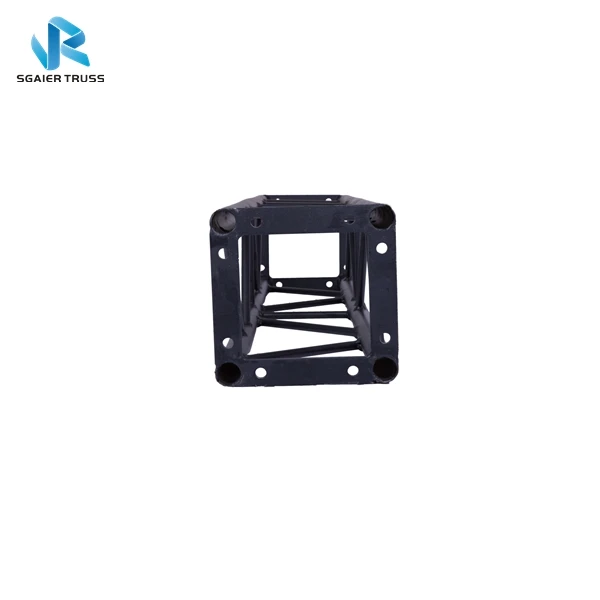 Black Lighting Decoration Spigot/bolt Truss, 200mm, 290mm Black Box Truss