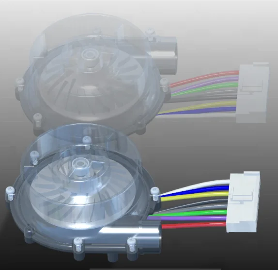 6 kpa pressure blower fan 12v centrifugal