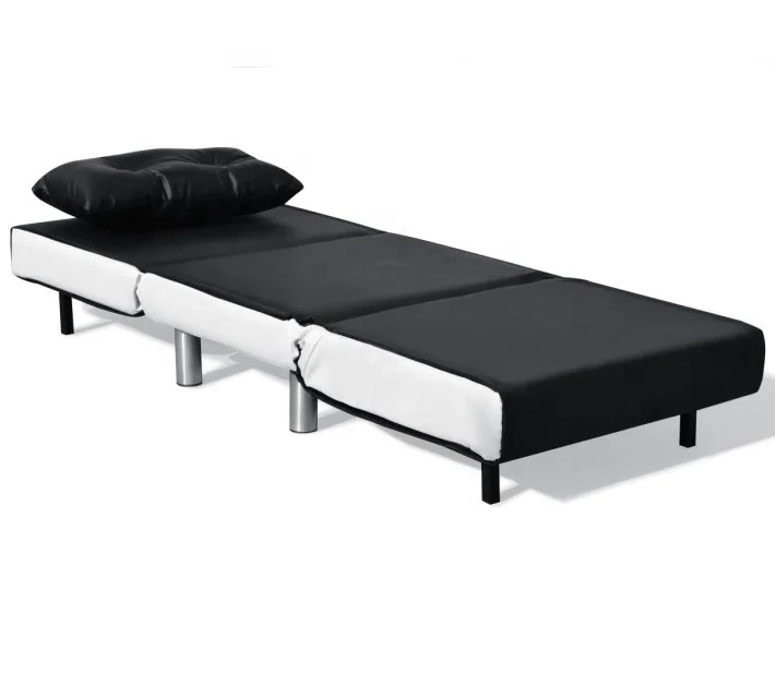 Home Furniture Single  Comfortable Chair PU Fabric Sofa Bed