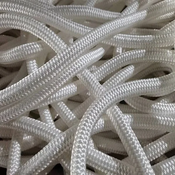 Boat accessories Taian supplier Polyester PP material white marine boat hawser rope for sale