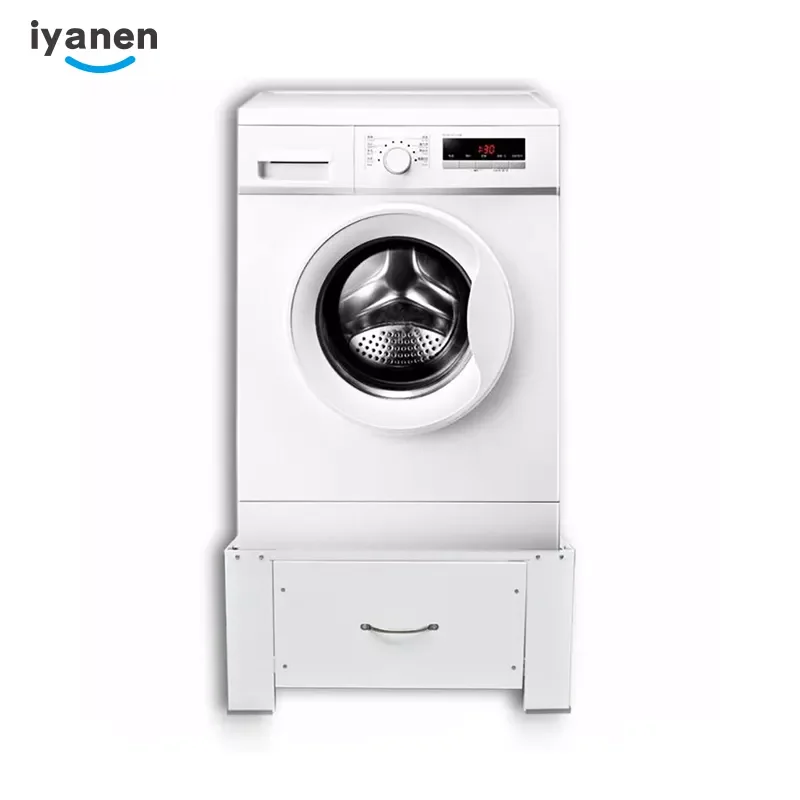 Steel Bathroom Adjustable Washing Machine Fridge Base