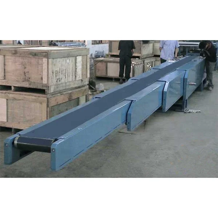Container Unloading Equipment Belt Conveyor Extendable Telescopic Belt Conveyor