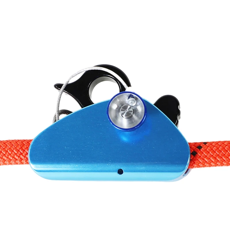 Hot-selling convenient 11-13mm rope grab Self-Locking Fall Protection Belay Device for Rock Climbing
