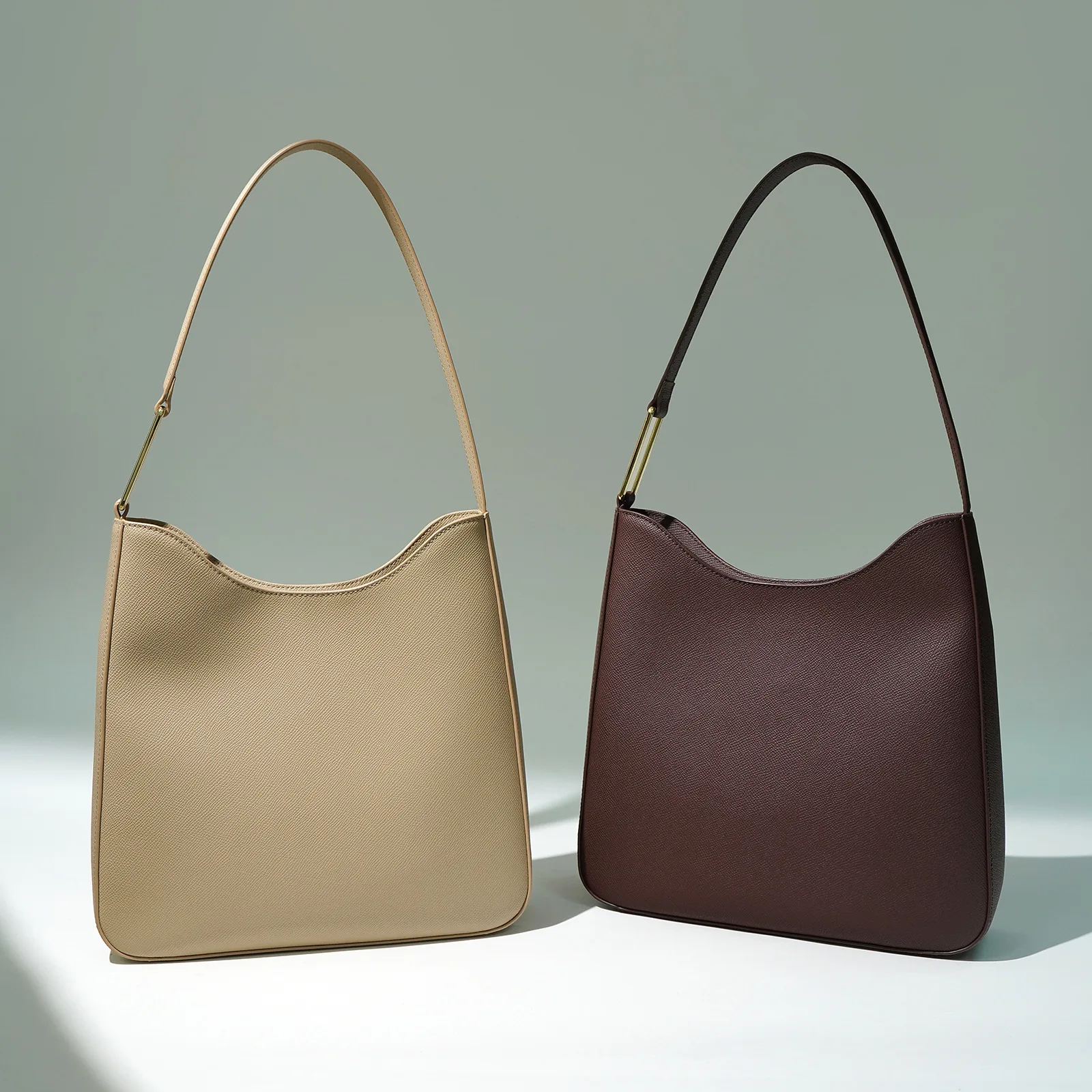 New Style Large Capacity Casual Genuine Leather Shoulder Bag For Women Classic Versatile Tote Bag Wholesale