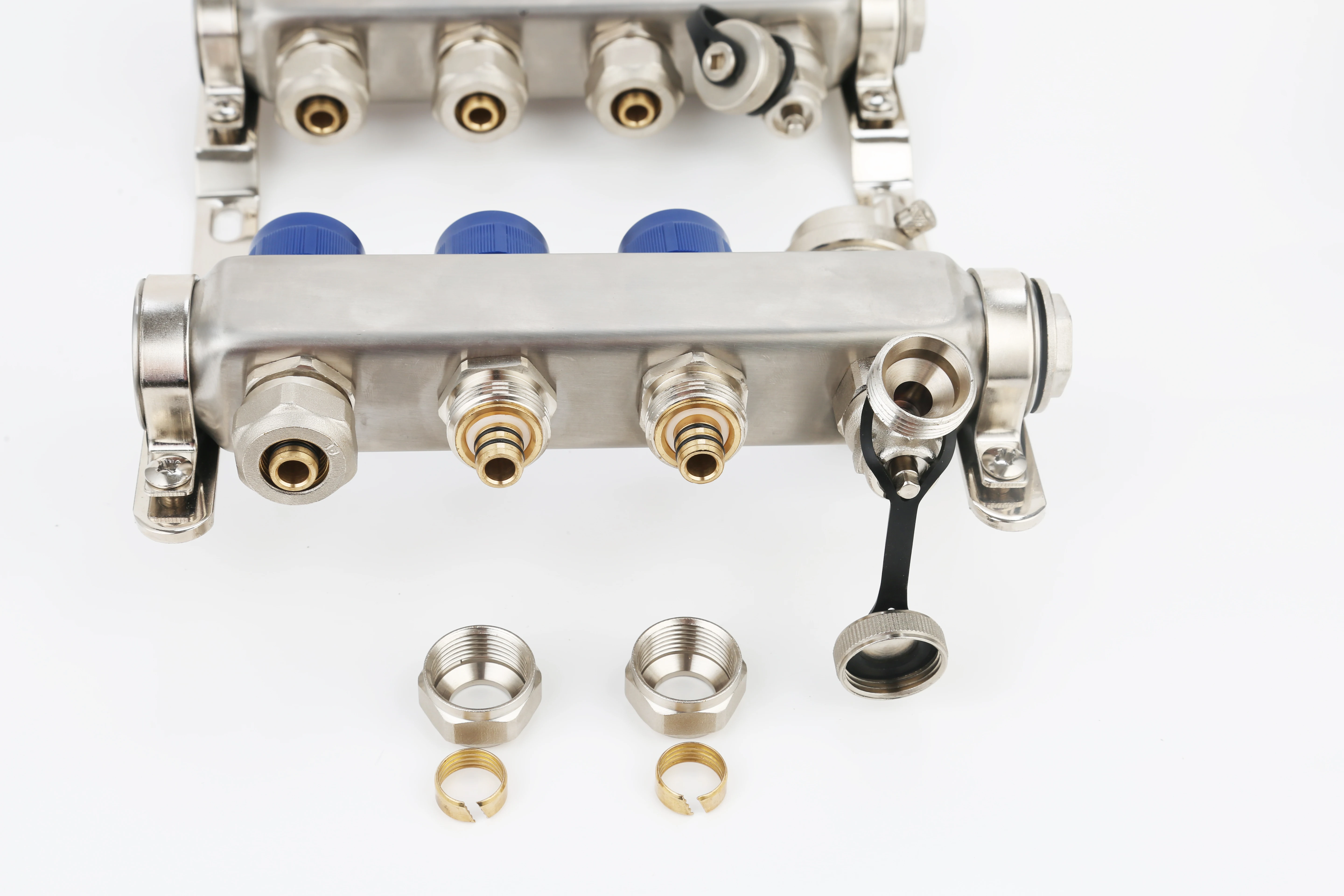 ZL-1175E нержавеющий manifold pex Напольное отопление пола коллектор