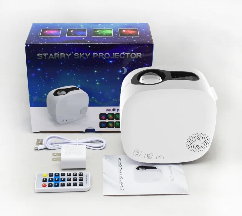 Laser Lights For Night Club All Color Nebula Light Space Lamp Estrella LED Proyector Galaxia Music Voice Star Projector