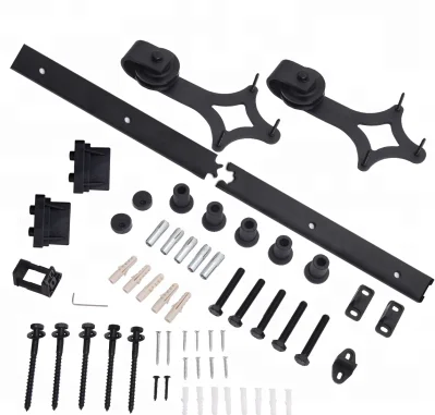 Китайская современная дверь сарая колесо раздвижные ворота колесо