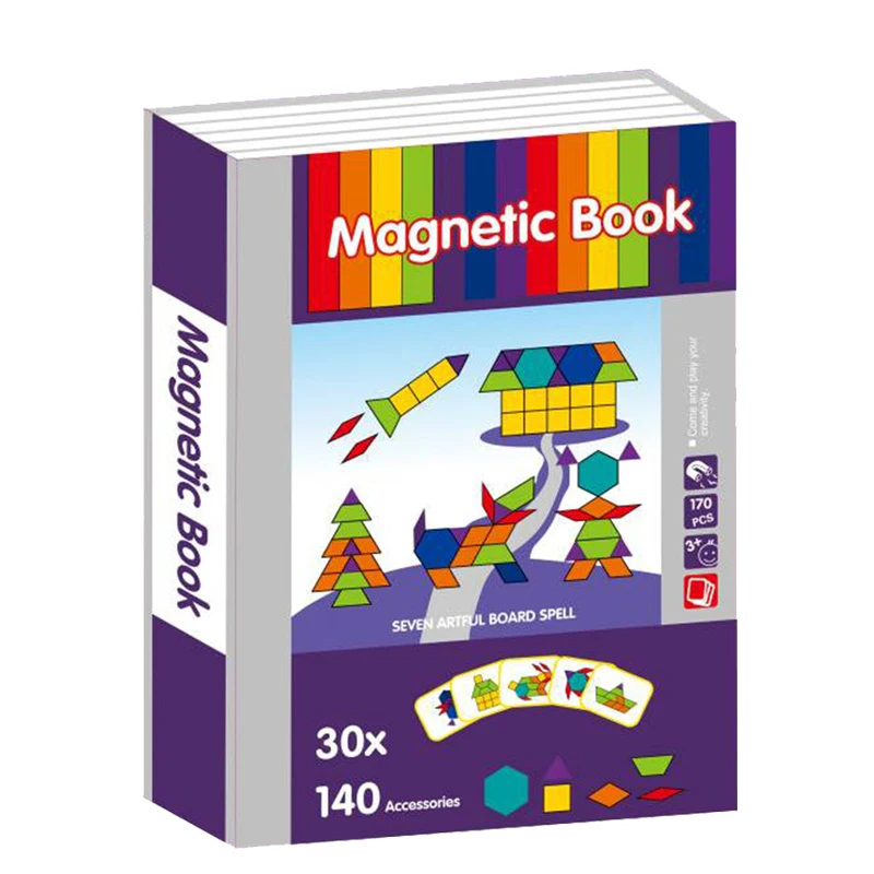 Cheap Custom Design  Book Magnetic Material for Kids