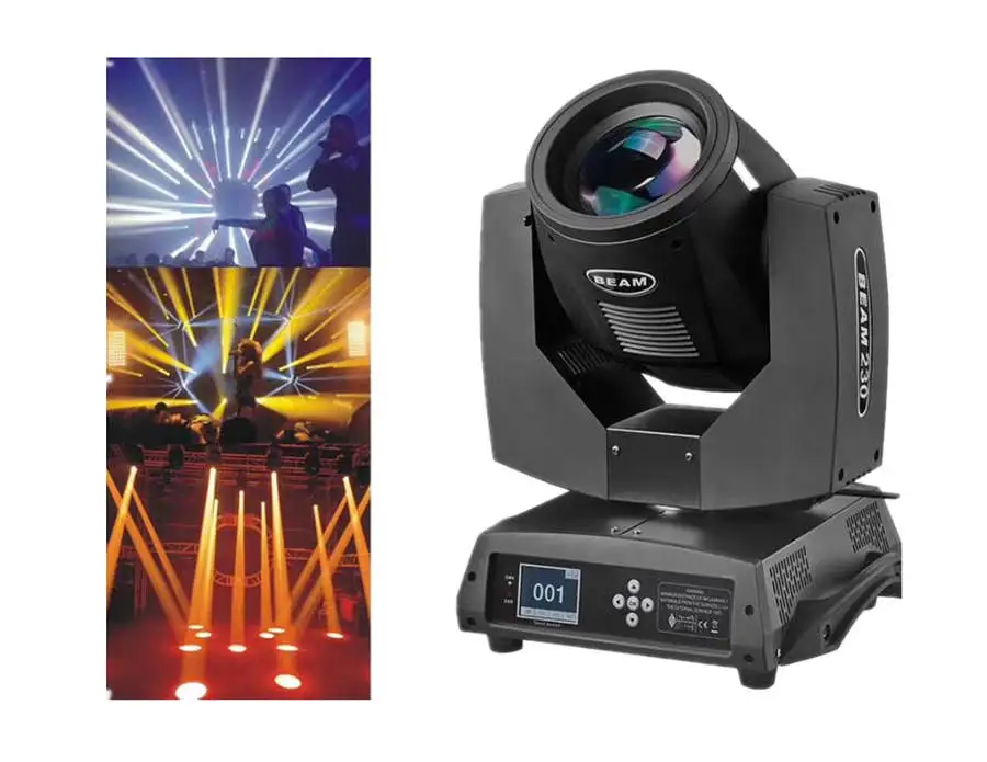 Stage Lighting DMX Beam 230w Beam Moving Head Light for DJ Disco Wedding dj disco stage lighting
