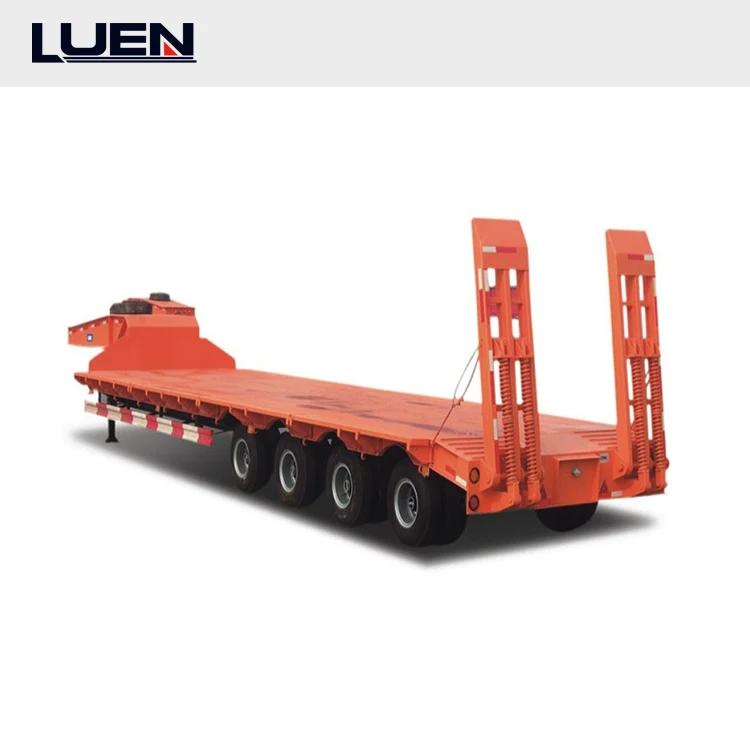 LUEN  3 Axle 53 FT Dry Van Trailer Steel Enclosed Cargo Transport Van Type Box Semi Trailer