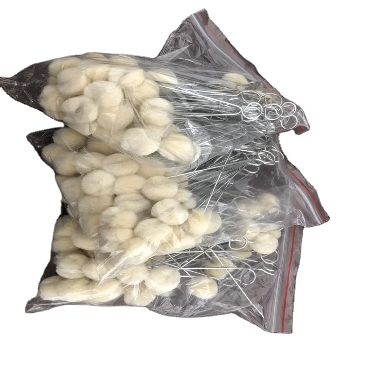 High Quality and Inexpensive Wholesale Wool Ball dauber For Primer with Steel Wire Handle Can Be Used To Color Items
