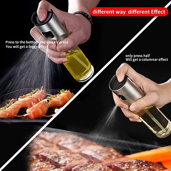 BSCI audited factory reusable oil sprayer oil spray bottle olive oil sprayer For Grilling