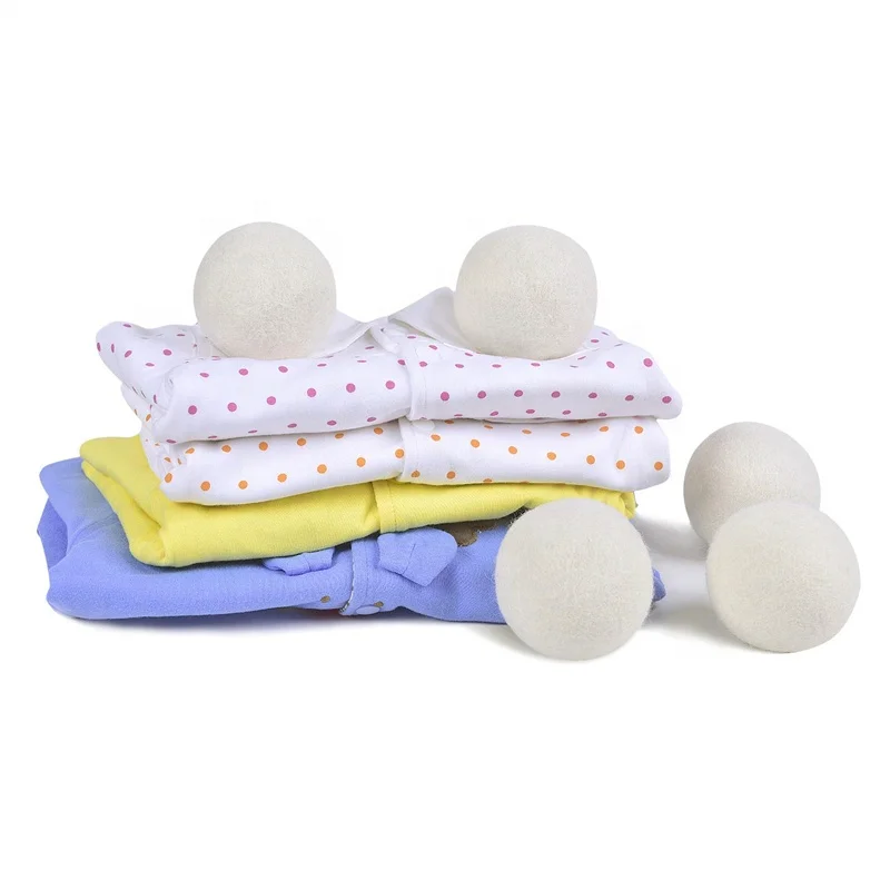 lavender fruits scented anti-static air wool felt laundry dryer balls