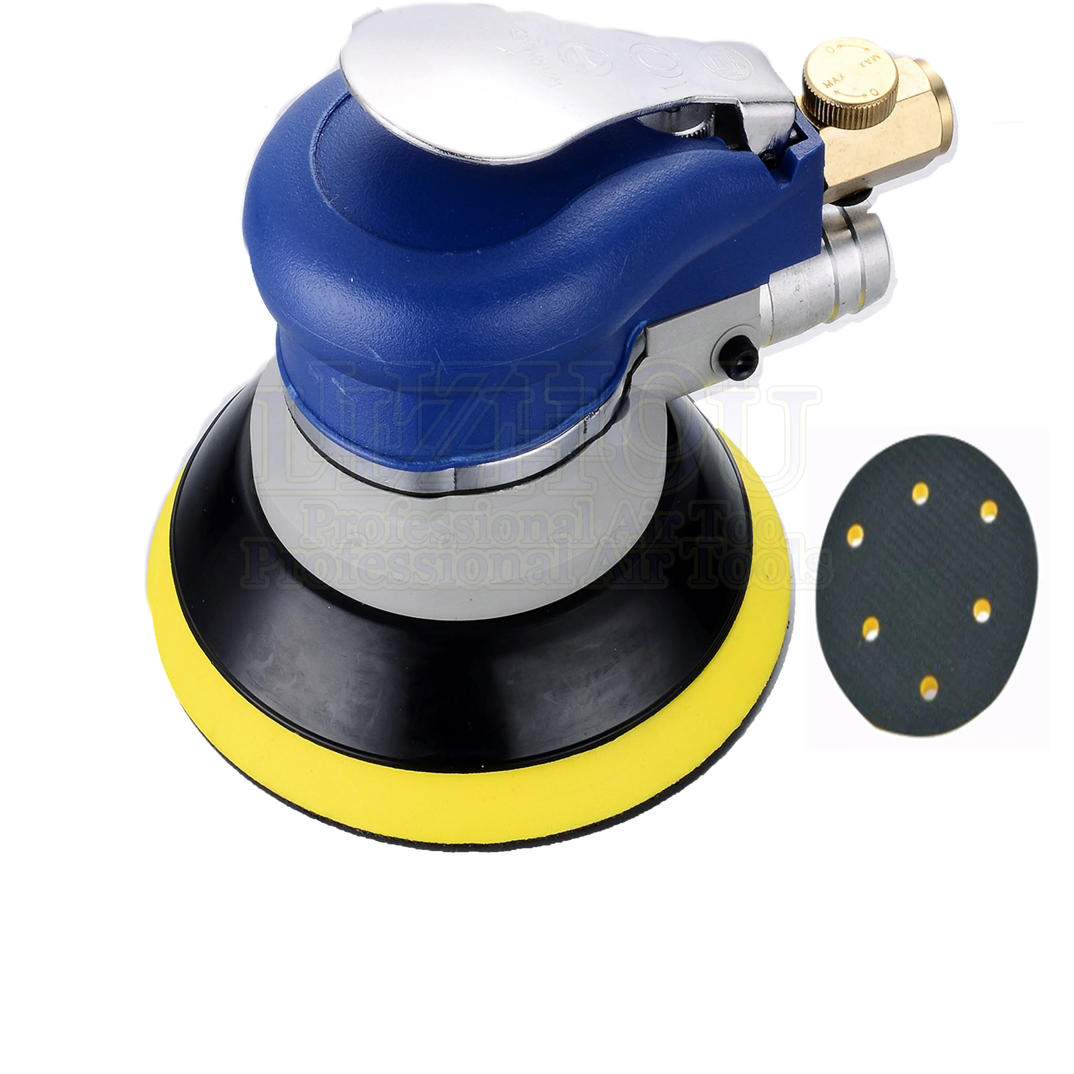 LZ-8082 8084   5inch   6inch   Vacuuming Air Sander Air Orbital Sander LIZHOU pneumatic tools