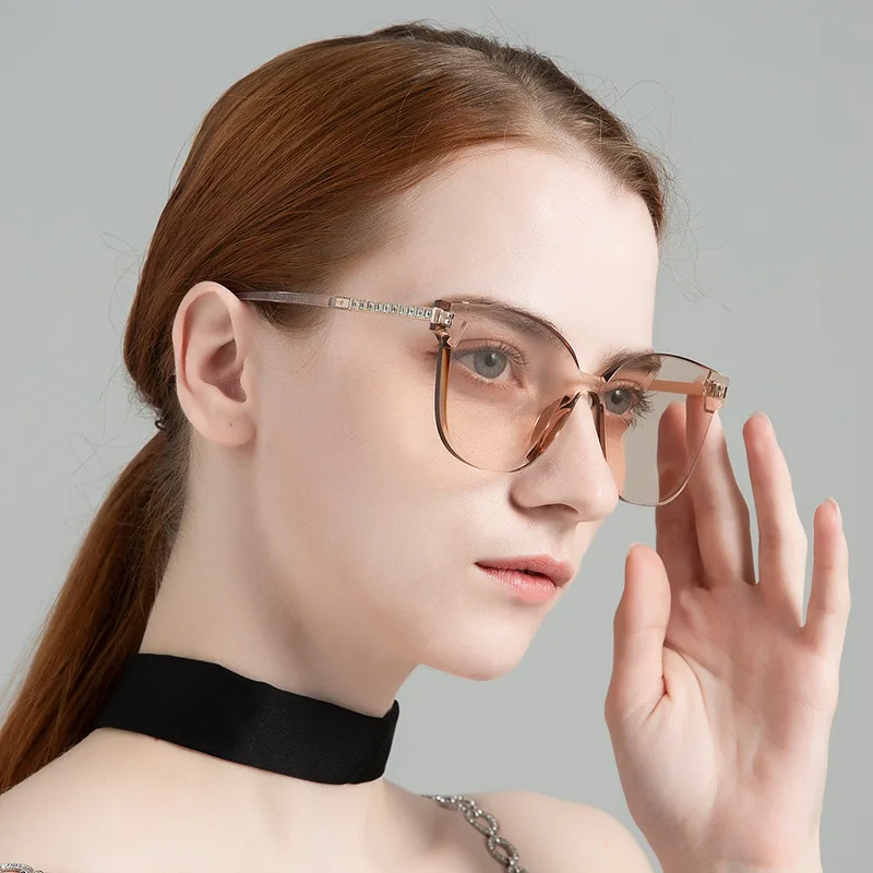 High texture polarized sunglasses female tide 2021 new Summer Korean fashion all-match driving decorative sunglasses