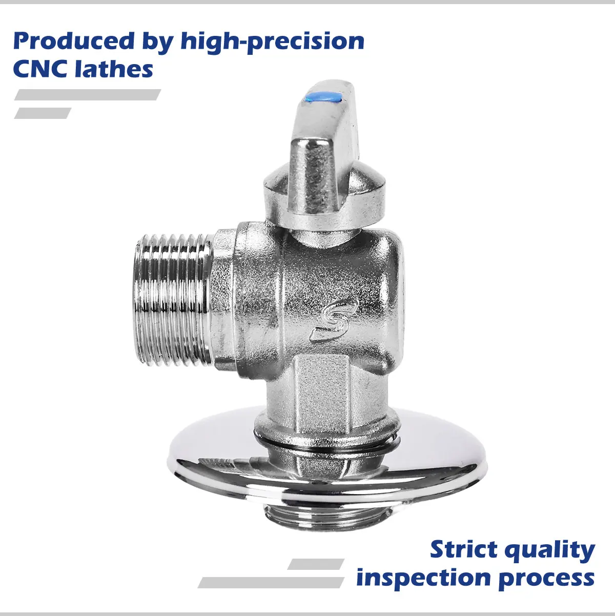 High Quality Plumbing Water Pipe Angle Valve 90 Degree Angle Valve Male Thread Angle Valve