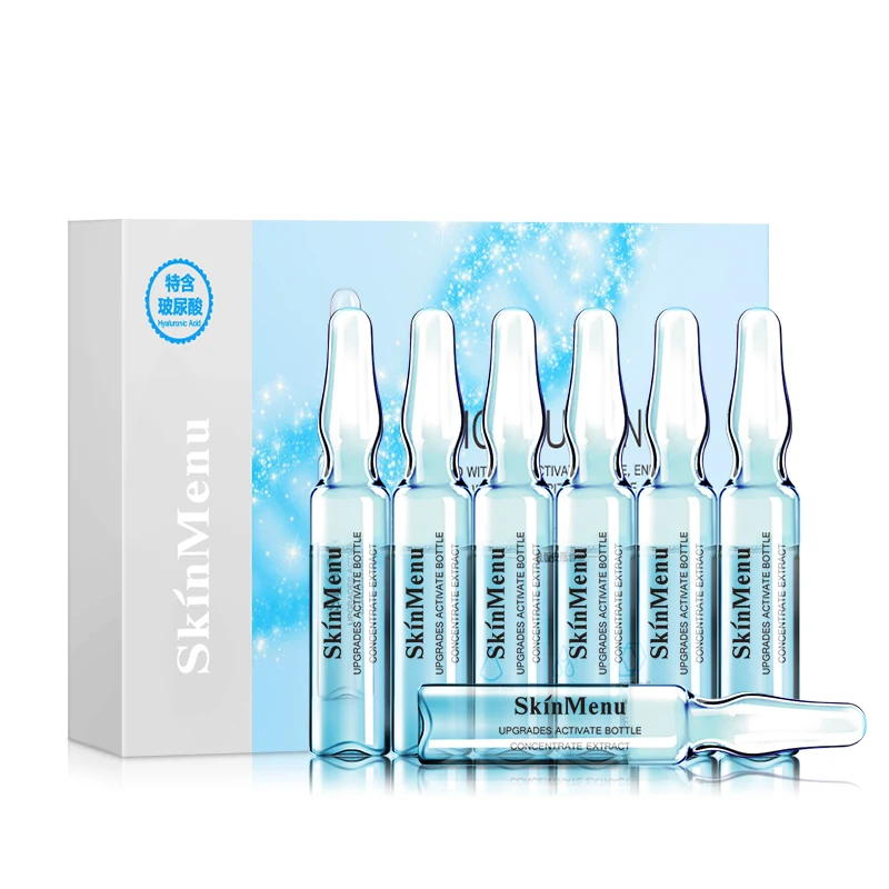 
disposable sterile ampoules hyaluronic acid ampoules serum organic Vegan Moisturizing face serum 