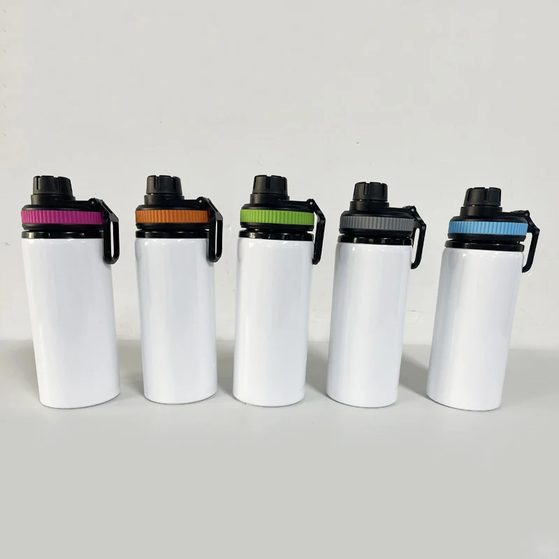 New Product Sublimation Aluminum Water Bottle Sports Heat Press Printing Direct Drinking Adults Travel Use Boiling Water