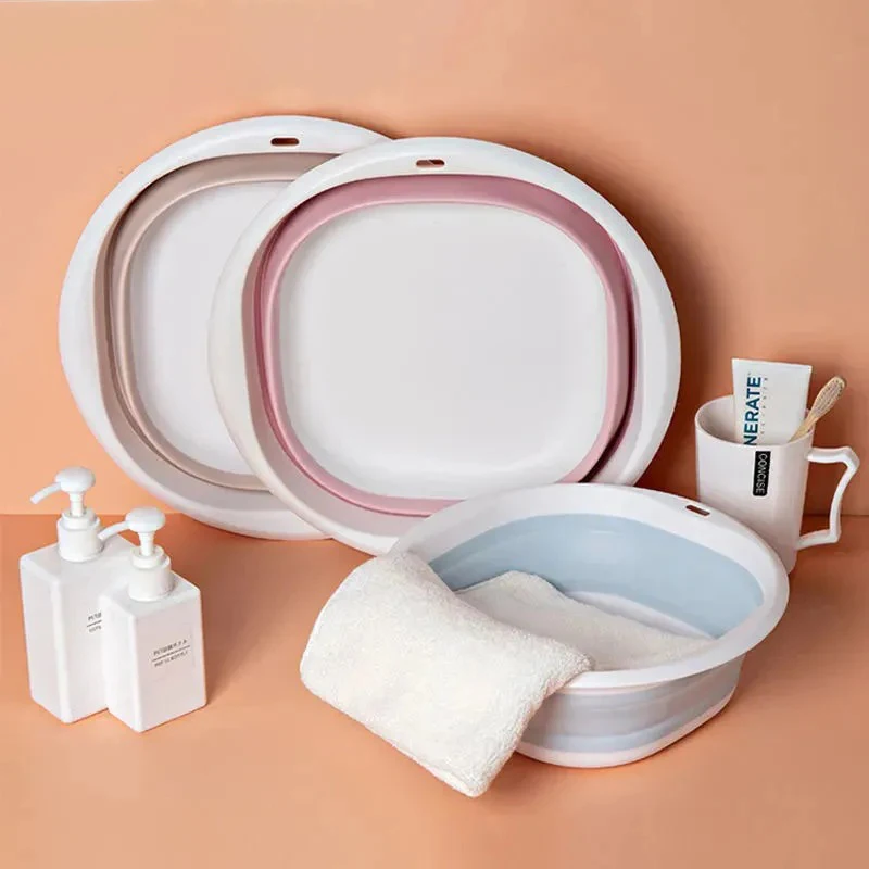 new design convenient hanging hand Outdoor travel wash basin Portable foldable washbasin set