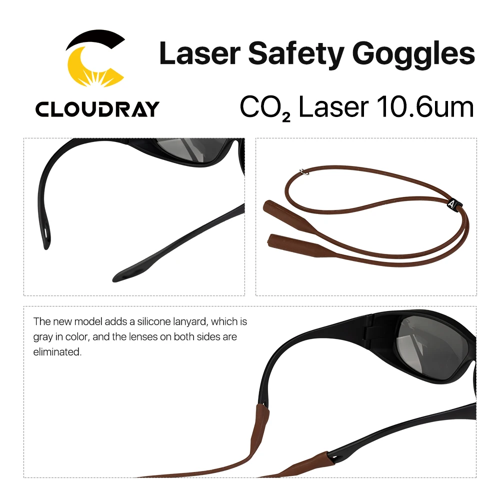  Cloudray CO2 10 6 мкм защитные очки с