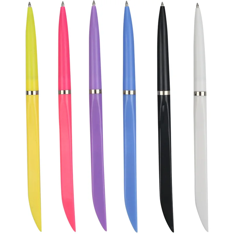 Нож-ручка шариковая ручка экспресс-доставка большой нож из коробки Пластиковые Рекламные Канцелярские Товары для офиса с логотипом