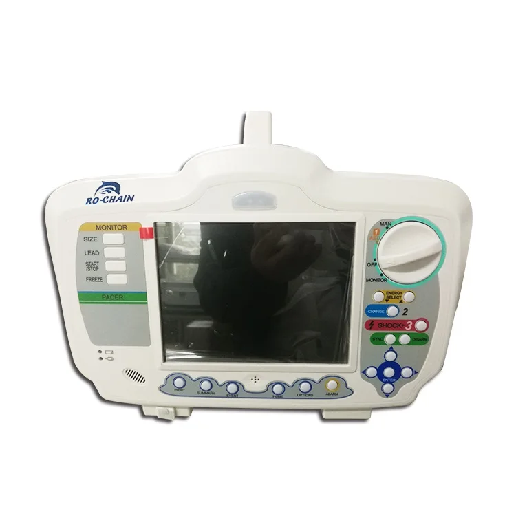 portable emergency use aed automated external cardiac monitor with defibrillator price