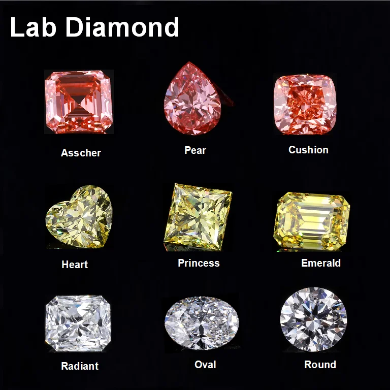 Starsgem lab созданы бриллианты 4*6 мм грушевидная огранка свободный лабораторный Выращенный