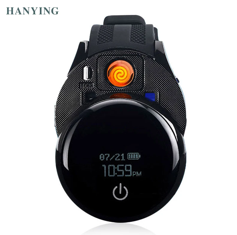 Men Cigar Usb Watch Lighter