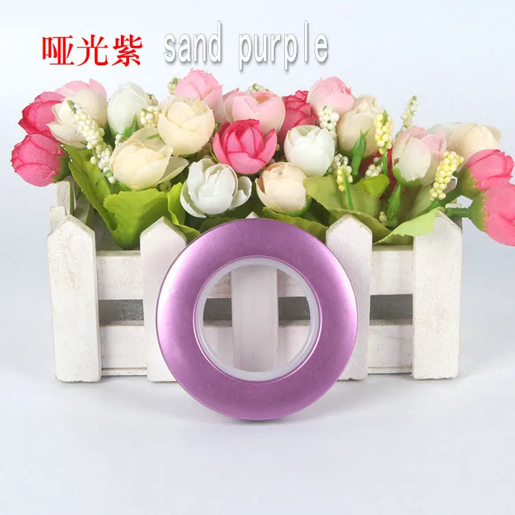 jieyang  Curtain Rod Accessories Plastic Abs Pp Eyelet Curtain Tape Ring